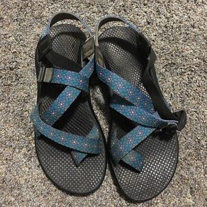 Size 9 blue Chacos!